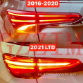 Fortuner 2021 kits de cuerpo de rejilla del parachoques trasero delantero